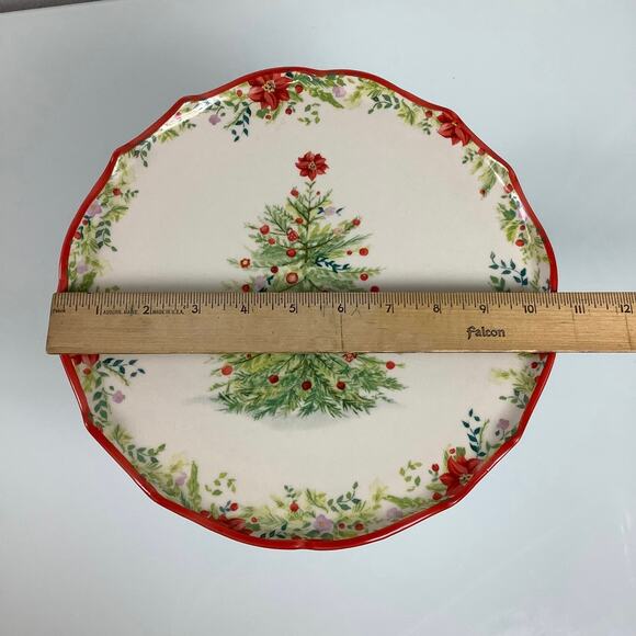 RARE The Pioneer Women Holiday Cheer Cake Stand 10.75 NEW - Picture 5 of 8